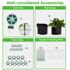 Toriexon Foldable Cucumber Trellis 48" L x 34" W