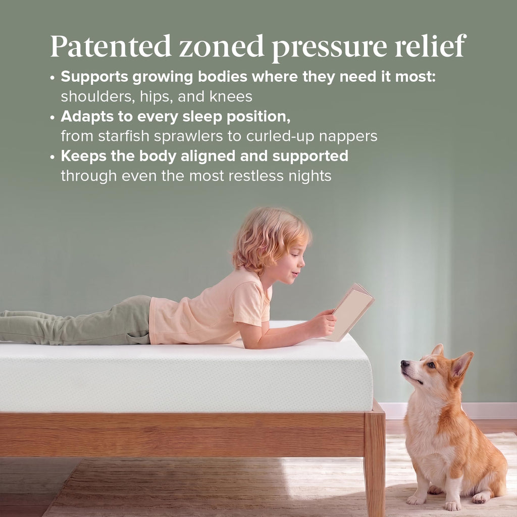 Zinus 5 Inch Twin Green Tea Memory Foam Mattress, Medium Firm Feel
