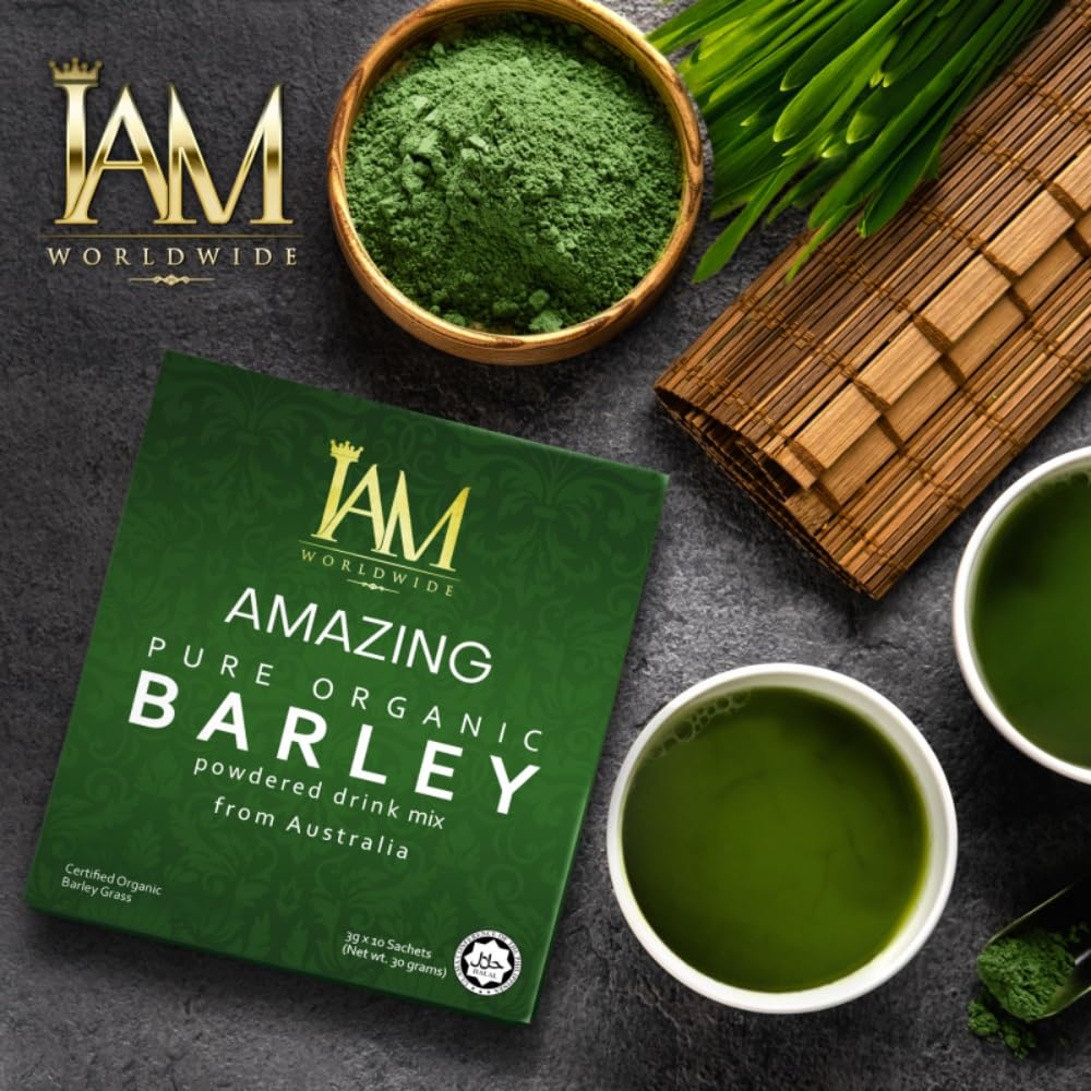 IAM Amazing Pure Barley Powdered Drink Mix from Australia-3 Boxes