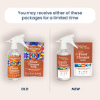 Truly Free Floor Cleaner Kit - Plant-Based Mopping Solution (16oz Reusable Empty Bottle + Two Pouches, 3oz ea.) - DIY All-Surface Cleaner for Hardwood, Tile, Wood & Concrete