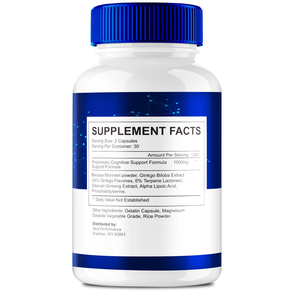 Memoforce Pills, Memoforce Supplement Capsules, Memoforce Advanced Formula, Memoforce Reviews (60 Capsules)