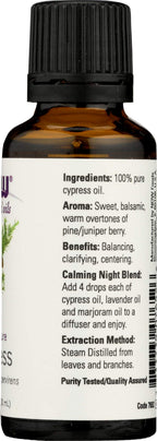 Now Foods Essential Oils Cypress - 1 fl oz