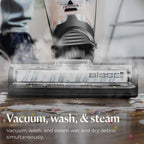 Bissell CrossWave HydroSteam Steam Mop, 3-in-1 Wet Dry Vacuum Mop with Steam Function, Hard Floor Cleaner Machine with Sanitize Formula, 35151