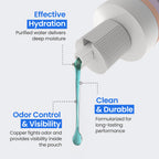 Safe n' Simple Ostomy Deodorant Classic Blue - Odor Eliminator Ostomy - Ostomy Pouch Deodorant - Colostomy Bag Odor Eliminator - Colostomy Bag Deodorizer - 8 Fluid Ounce Drops - Ostomy Accessories