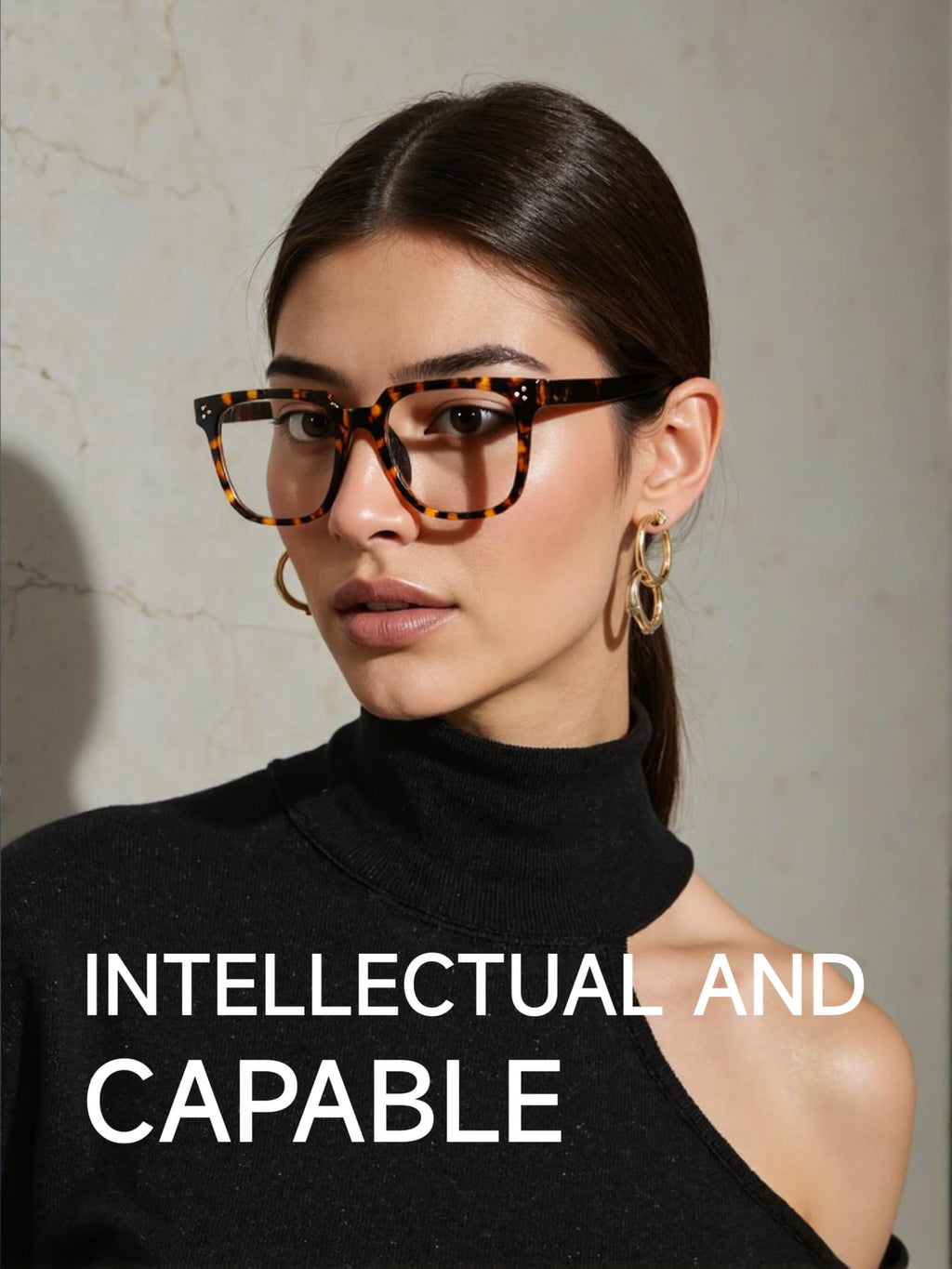 Icesor Oversized Square Blue Light Glasses for Woman Men fashion Rectangle Chic Preppy Look Chic Frame Reduce Eyestrain Protection for TV/Computer/Gaming Athena Style