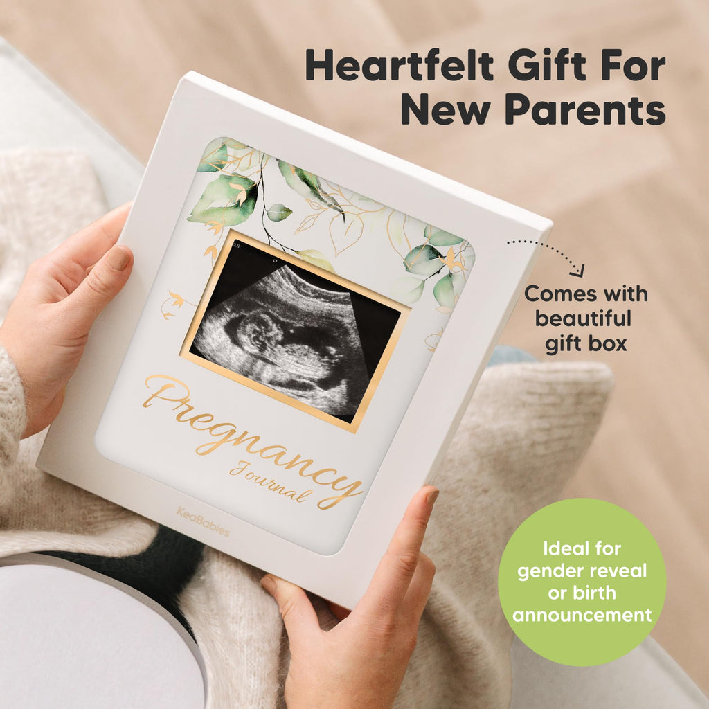 Pregnancy Journal for First Time Moms Gifts - 90 Pages Hardcover (Alpine)