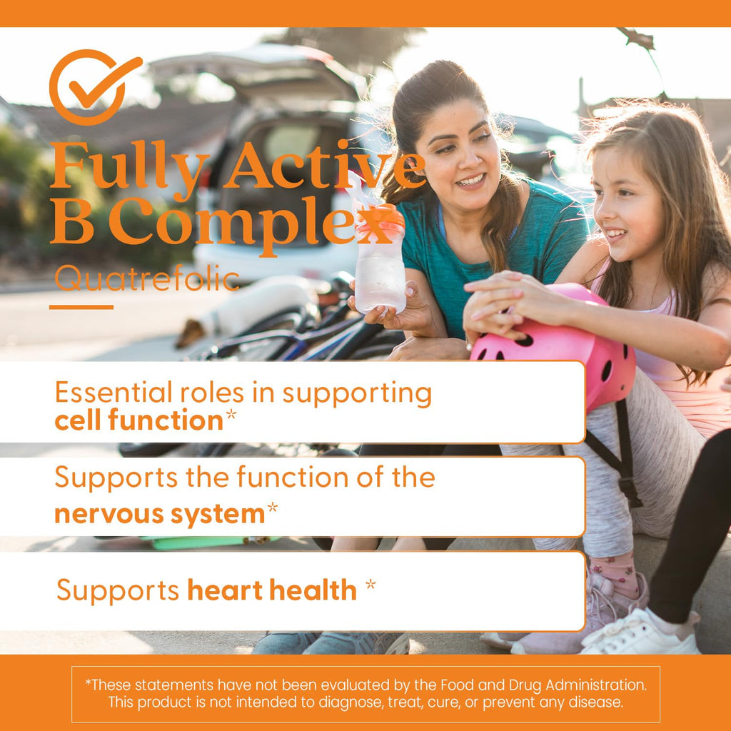 Doctor's BEST Fully Active B Complex, Energy & Cellular Support, Non-GMO, Gluten Free, Soy Free, Vegan 30 Veggie Caps,(Pack of 2)
