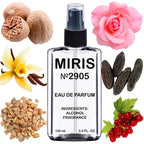 MIRIS No. 2905, Inspired by Tres La Nuit A la Folie, Long-Lasting Eau de Parfum for Women, Spray 3.4 Fl Oz / 100 ml
