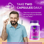 (3 Pack) Slim Metrix Pills - Official Slim Metrix Advanced Formula with All Natural Ingredients, SlimMetrix Advanced Capsules for Wellness & Overall Health Support, 180 Capsules for 3 Months