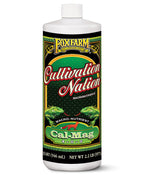 FoxFarm Cultivation Nation Cal-Mag for Plants - 4-0-0, 3% Calcium, 1% Magnesium - 1-Quart