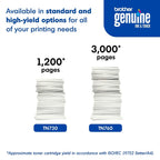Brother Genuine Standard Yield Toner Cartridge, TN730, Replacement Black Toner, Page Yield Up To 1,200 Pages, Amazon Dash Replenishment Cartridge,1 Pack