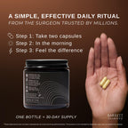 Barrett Recovery NMNH NAD+ Support Supplement – Daily Cellular Energy & Vitality Support, Unflavored Capsules, 60 Count