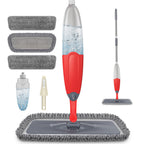 HOMTOYOU Dust Mop for Hardwood Floors: Microfiber Spray Mop for Cleaning