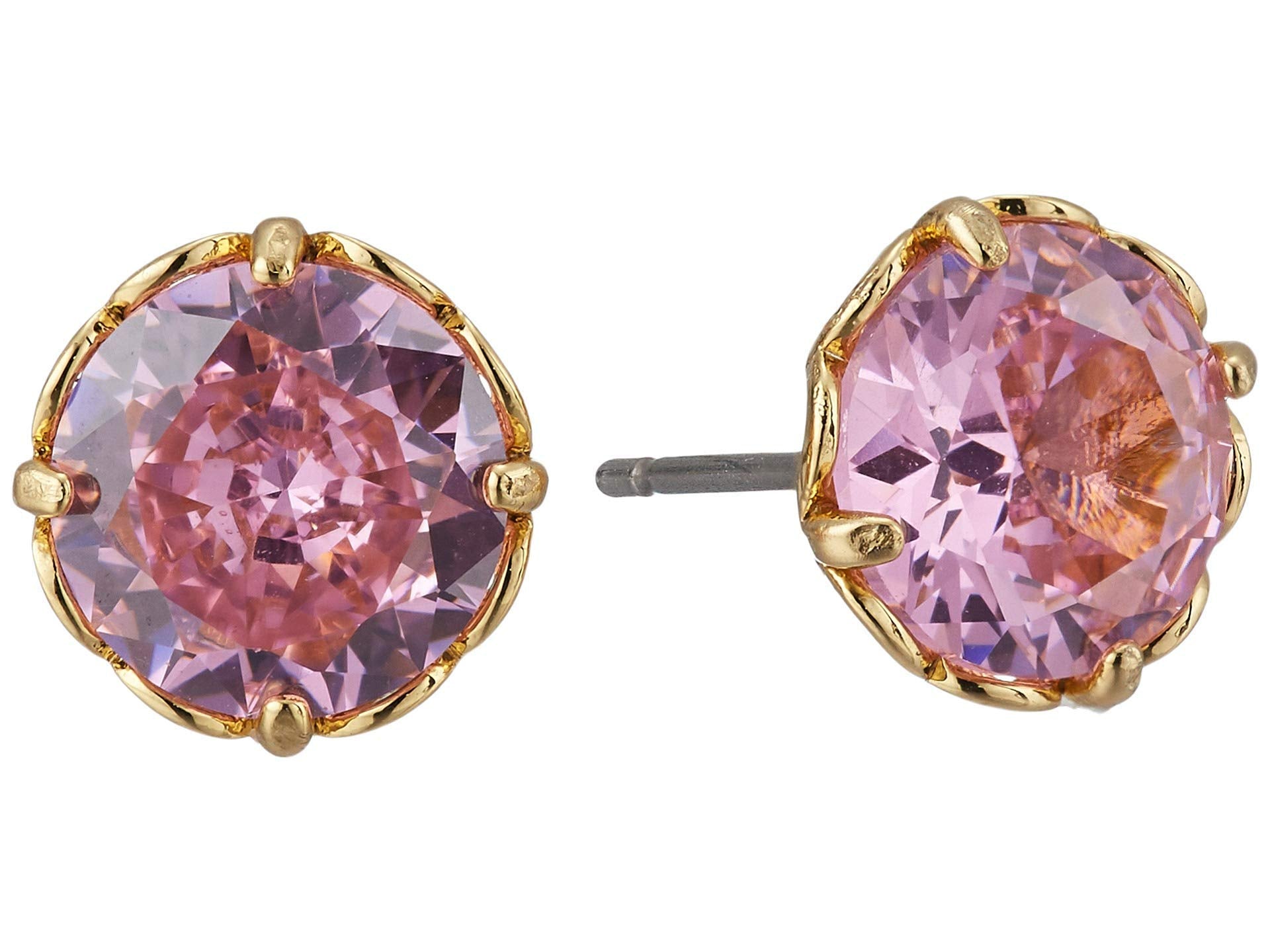 kate spade new york That Sparkle Round Earrings, Pink, One Size