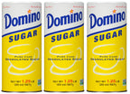 Domino® Granulated Sugar, 20 oz Canister, 3 Pack