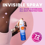 Lume Invisible Spray Deodorant For Women - Whole Body Deodorant Spray - 72Hr Odor Control - Ozone Friendly, Natural Propellant - Aluminum & Baking Soda Free, Skin Loving - 3.6oz, 2pk (Minted Cucumber)