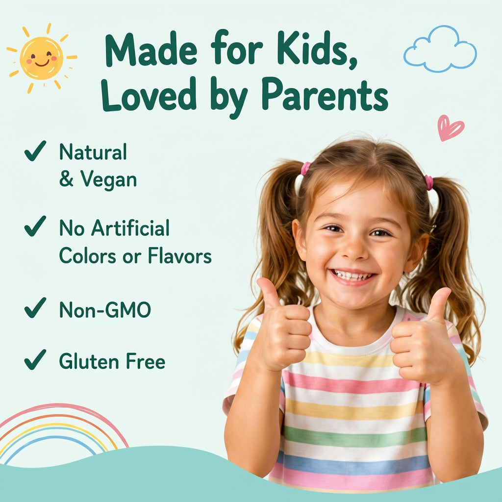 Kids Herbal Gut Cleanse Drops, Parasite Cleanse for Humans Liquid with Wormwood, Black Walnut & Probiotics, Supports Digestive & Overall Gut Health for Children (2 oz)