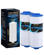 POOLPURE 5CH-502 Fine Thread Spa Filter Replaces PPM50SC-F2M, Marquis Spa 20041, 20091, 370-0237, Marquis 50, 2” Male Thread/MPT Hot Tub Filter (2)