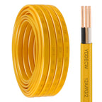 YDDECW 12/2 NM-B Wire with Ground - 25FT 12 Gauge Non-Metallic Sheathed Cable Pure Copper 12 AWG 2 Conductor Residential Indoor Wire for Outlets, Switches and Other Loads etc.