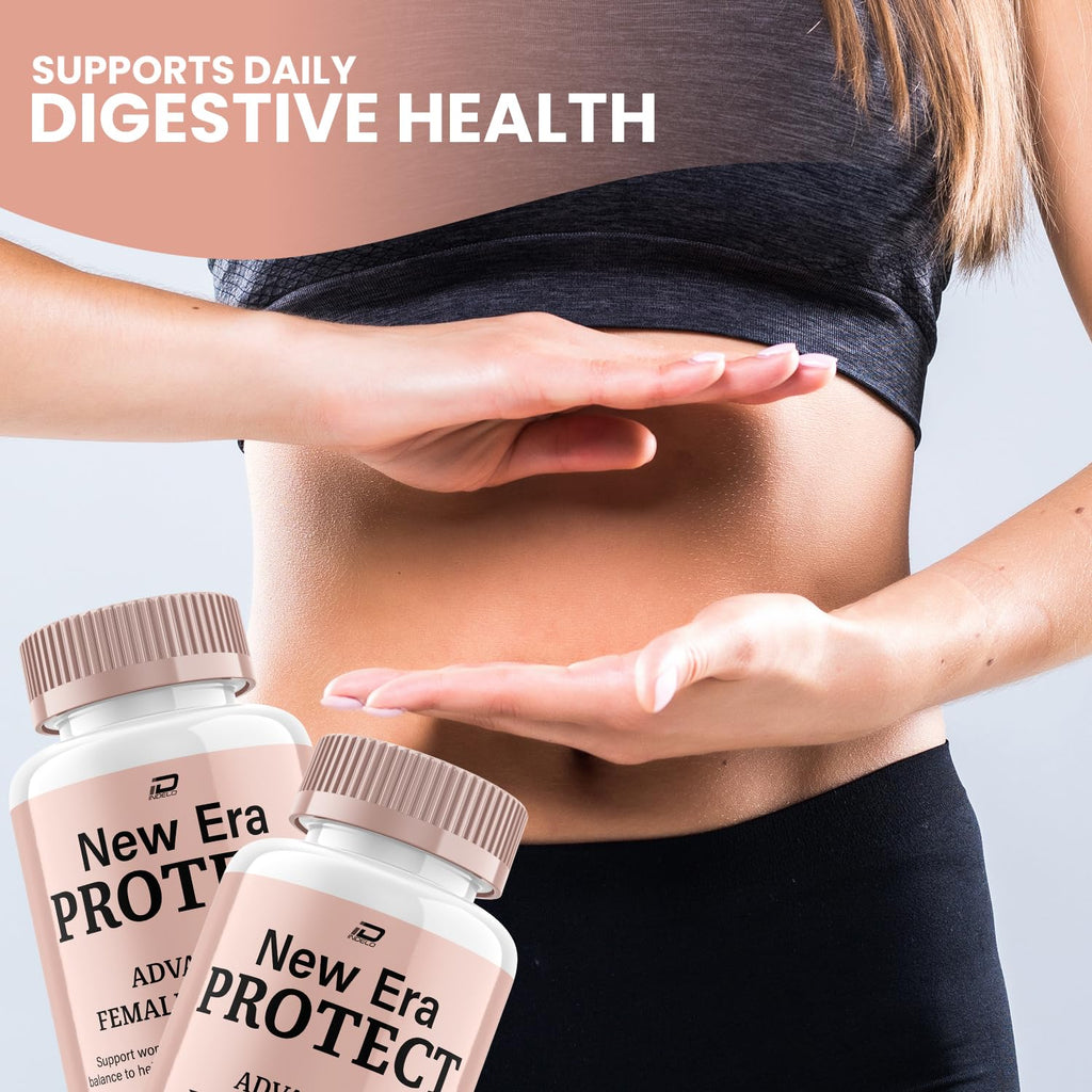 New Era Protect Capsules – NewEra Protect Pills Natural Ingredients Daily Supplement, Digestive Support, Gut Wellness, Pastillas Review (5 Pack - 300 Capsules)