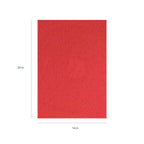 Americo Red Buffer Floor Pad, For Light Cleaning and Buffing, 14"x20", 5 Pads/Case, Made of 100% Recycled Content, USA Made