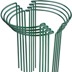 LEOBRO Plant Support, 8PCS Peony Cages and Supports, Plant Stakes for Indoor Plants, Outdoor Plants, Metal Garden Stakes, Plant Holders, Tomato Monstera Hydrangea Support Cage, 10" W x 15.8" H