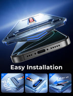 MAGIC JOHN 2 Pack for iPhone 16 Pro Max Tempered Glass Screen Protector