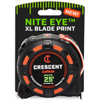 Crescent Lufkin 25 Ft. SHOCKFORCE NITE EYE Magnetic Tape Measure | LM1325B-02