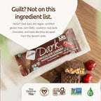 NuGo Dark Variety - Pretzel with Sea Salt 12 Bars & Peanut Butter Cup 12 Bars, 12g Protein Bar, Vegan, Gluten Free, Non-GMO, Kosher Pareve, 24 Count Variety