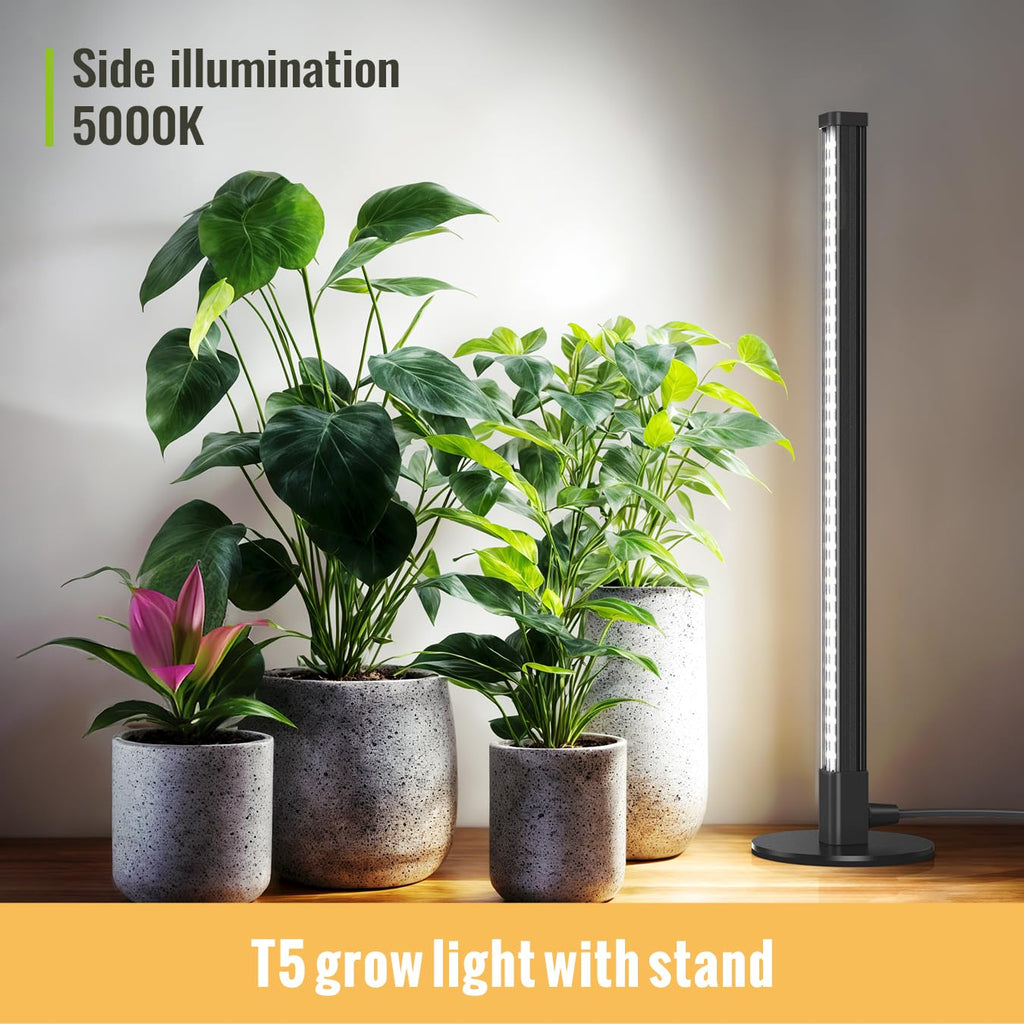 Speeplant Vertical Grow Light, 72 LEDs Full Spectrum Bar, 5000K, T5, 11W