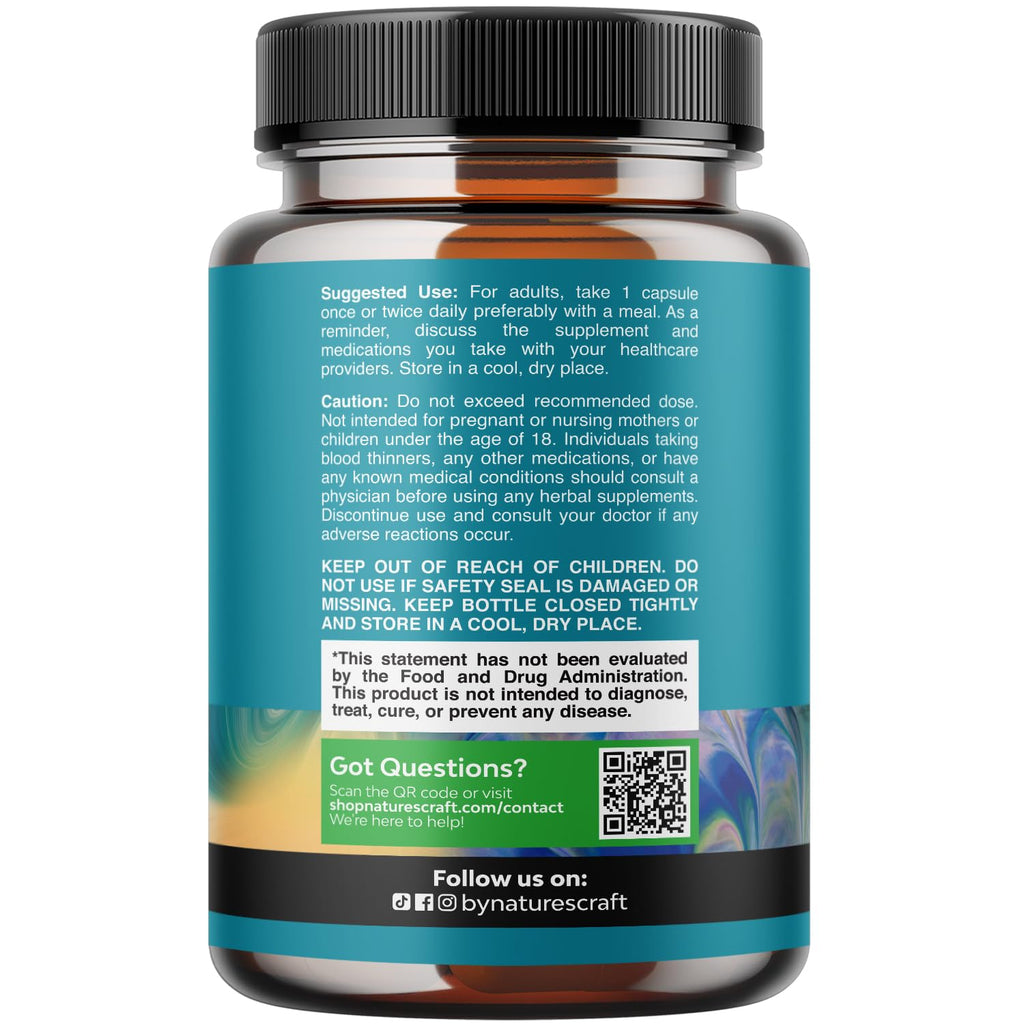 Free Form L Tyrosine 500mg Capsules - High Strength L-Tyrosine Supplement for Mental Energy and Focus Support - Amino Acid Nootropic Supplement for Mood Focus Attention and Cognitive Performance
