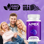(2 Pack) Apex Neuro Elite Capsules - Official ApexNeuro Elite Pills Advanced Formula Support Maximum Strength, All Natural Ingredients Vitamins For Overall Health & Wellness, 120 Capsules For 2 Months