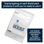 Integra Boost 2-Way Humidity Control Pack – Patented Technology for Humidity Control – Preserve Flavor & Maintain 62% RH – Moisture Absorber for Herbs, Spices & More – 2 Gram (Pack of 50)