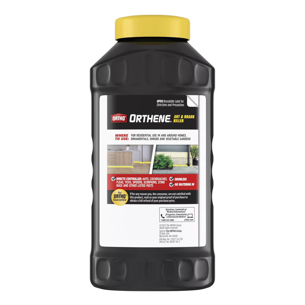 Ortho Orthene Ant and Roach Killer - Provides Long-Lasting Insect Control, Bug Killer for Indoor and Outdoor Use, 1 lb.
