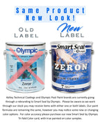 Olympic Pool Paint - Zeron - Blue Mist - 1 Gallon - two-part epoxy swimming pool paint - one-coat for plaster, fiberglass, steel and aluminum pools.