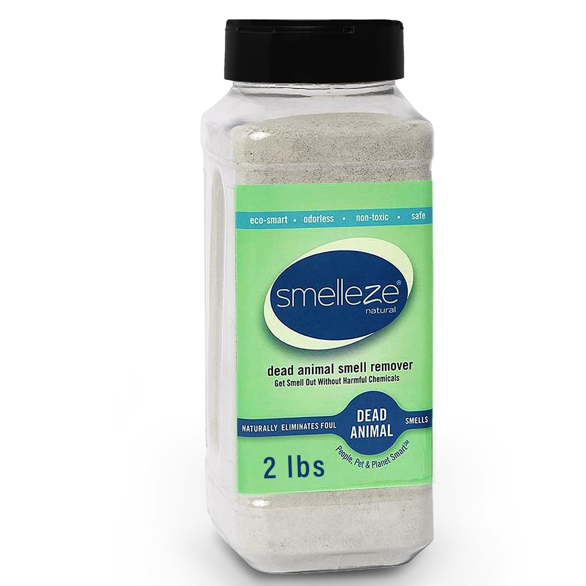 SMELLEZE Natural Dead Animal Odor Removal Powder - 2 lb. Bottle