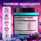 Asumtal Creatine Monohydrate Gummies Complex 8500 MG for Men & Women, Creatine Monohydrate Supplement for Muscle Growth, Strength & Energy Support, Pre Workout Gummies 120 Count Blueberry