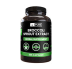 PURE ORIGINAL INGREDIENTS Broccoli Extract (365 Capsules) No Magnesium Or Rice Fillers, Always Pure, Lab Verified