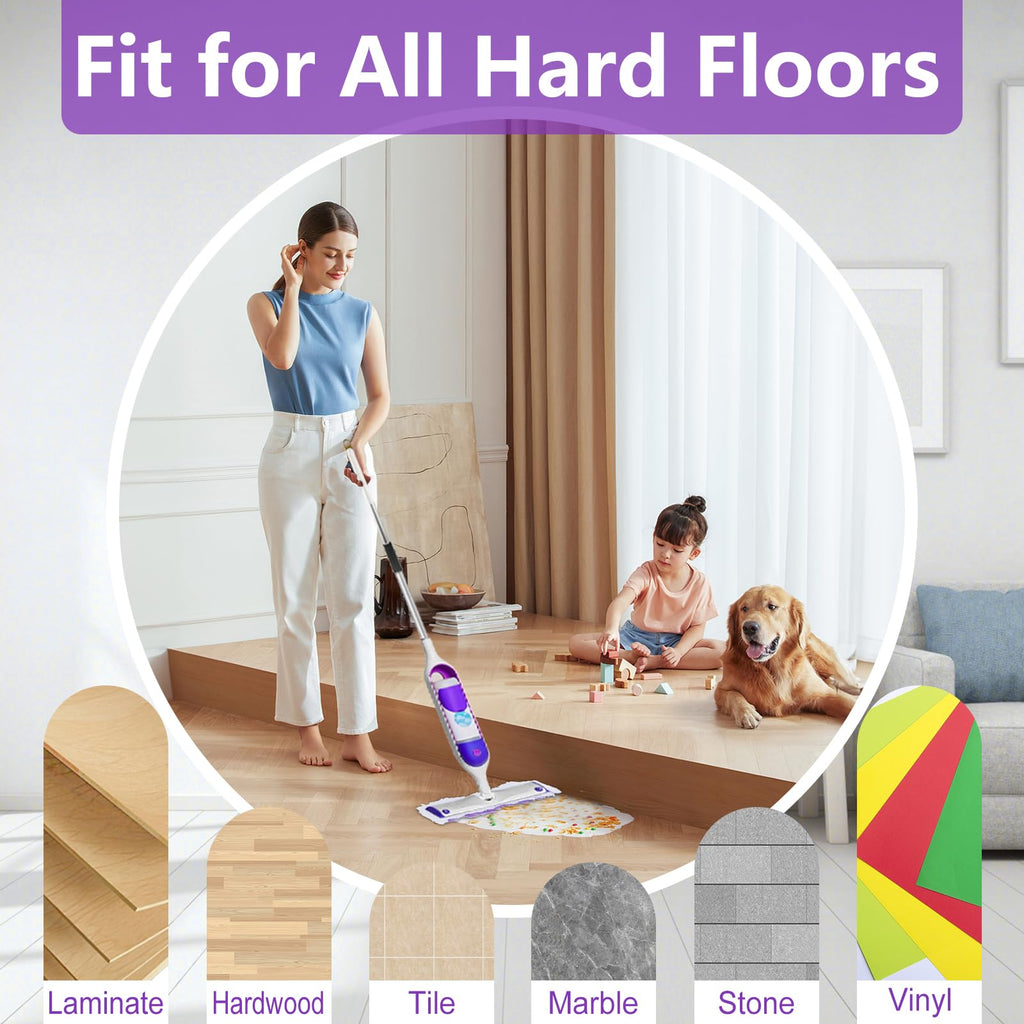 30 Count Disposable for Swiffer Power Mop Refills, Power Mop Pads for Swiffer Power Mop, Compatible with Swiffer Power Mop & for Swiffer Power Mop Solution for Floor Cleaning
