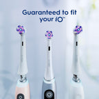Oral-B iO Series Ultimate Clean Electric Toothbrush Replacement Brush Heads for an Oral-B Electric Toothbrush, 4 Count, White