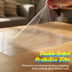 10 Pack of 8x10” PET Sheet/Plexiglass Panels 0.04” Thick; Use for Crafting Projects, Picture Frames, Cricut Cutting and More; Protective Film to Ensure Scratch and Damage Free Sheets