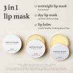 NOONI Vegan Applebutter Lip Mask Overnight – Hydrating Lip Balm & Butter with Shea Butter & Vitamins | Soothing Moisturizer, Softening Treatment for Dry Lips, Stocking Stuffers, 0.42 oz