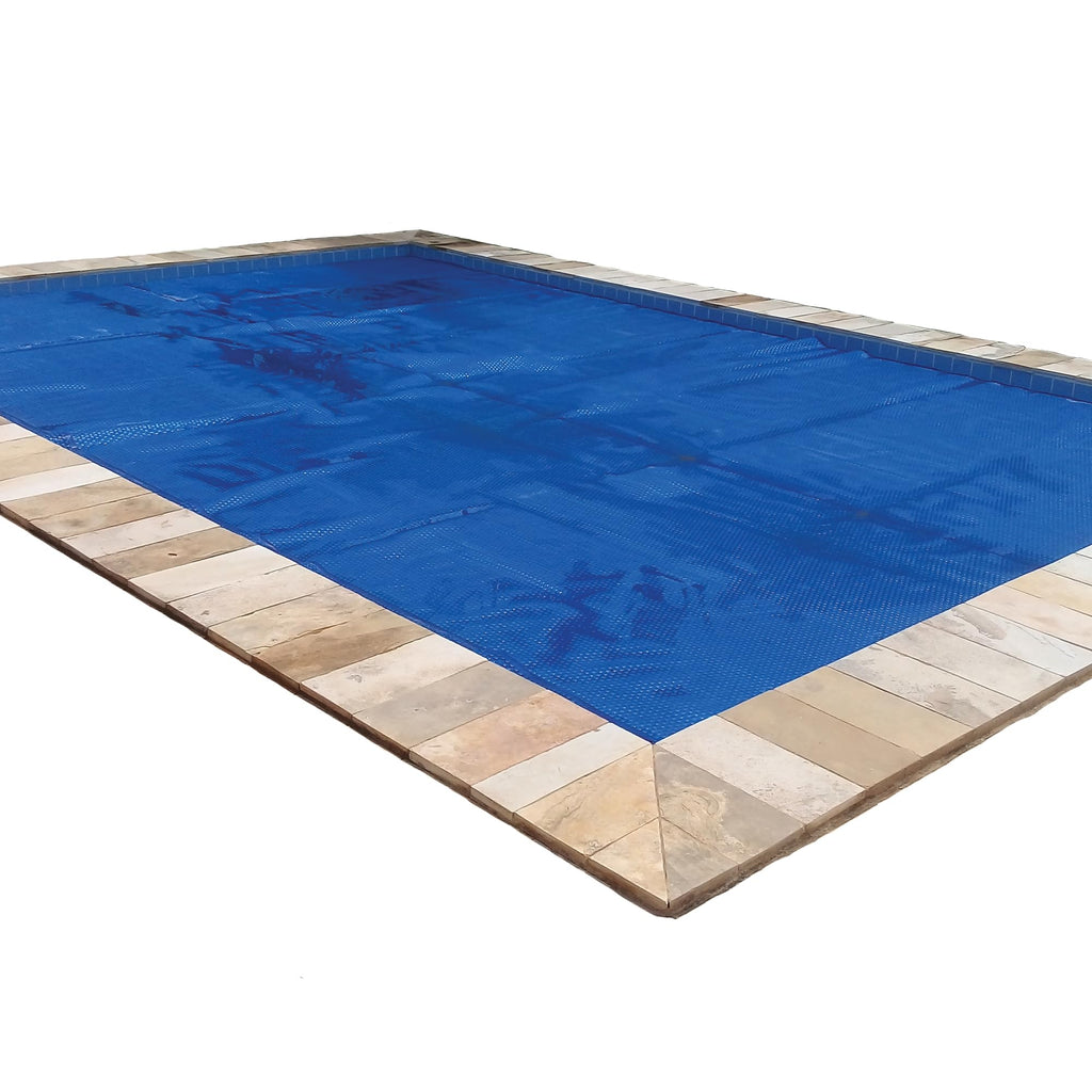 In The Swim 20' x 40' Premium Blue Rectangle Solar Pool Cover 12 Mil for Solar Heating Above Ground Pools and Inground Pools