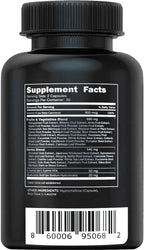 Vital Vitamins Vegan Collagen Booster - with Silica and Hyaluronic Acid - Plant-Based Collagen Supplements - Supports Hair, Skin, Nails & Joints - 60 Capsules