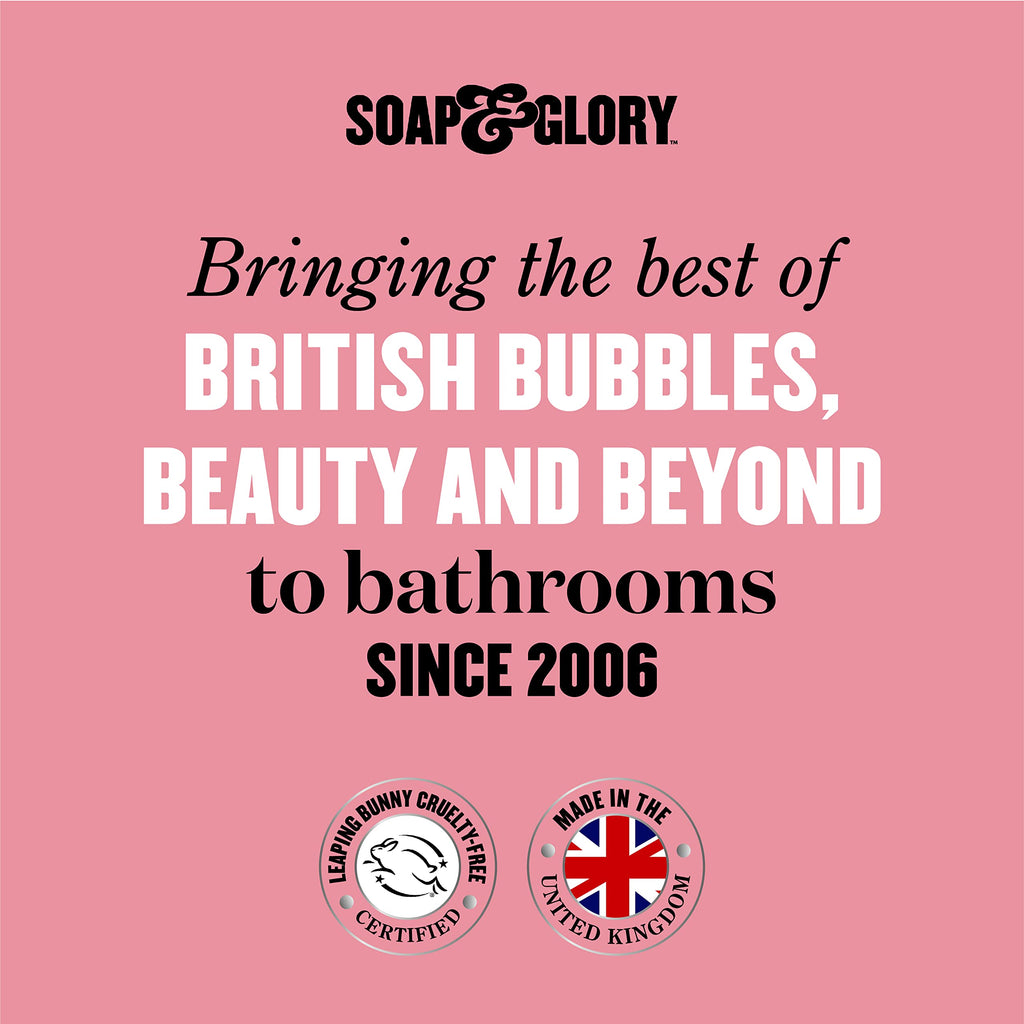 Soap & Glory Sexy Mother Pucker XXL Lip Plumper Gloss - High Shine Lip Gloss for Women with SUPERFILL™ Plumping Technology - Hydrating & Volumizing Vegan Formula - Clearvoyant (0.3 fl oz)