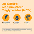 NativePath MCT Oil Powder Supplement - Unflavored MCT Powder with Keto-Friendly C8 MCTs. Free of Dairy, Gluten and GMOs, 25 Servings