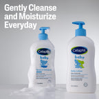 Cetaphil 2-in-1 Baby Shampoo & Body Wash, Tear Free, 13.5oz, 2ct