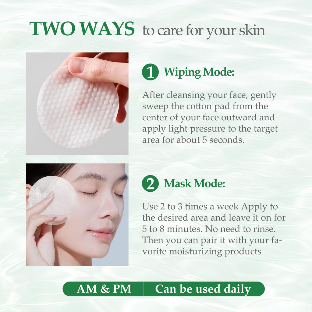 Snidin Toner Pads - with Centella Asiatica Extract and Collagen, Improves Uneven Skin Tone & Deep Hydration, Targets Dark Spots and Dull Skin, Ideal for All Skin Types - 70 Pads