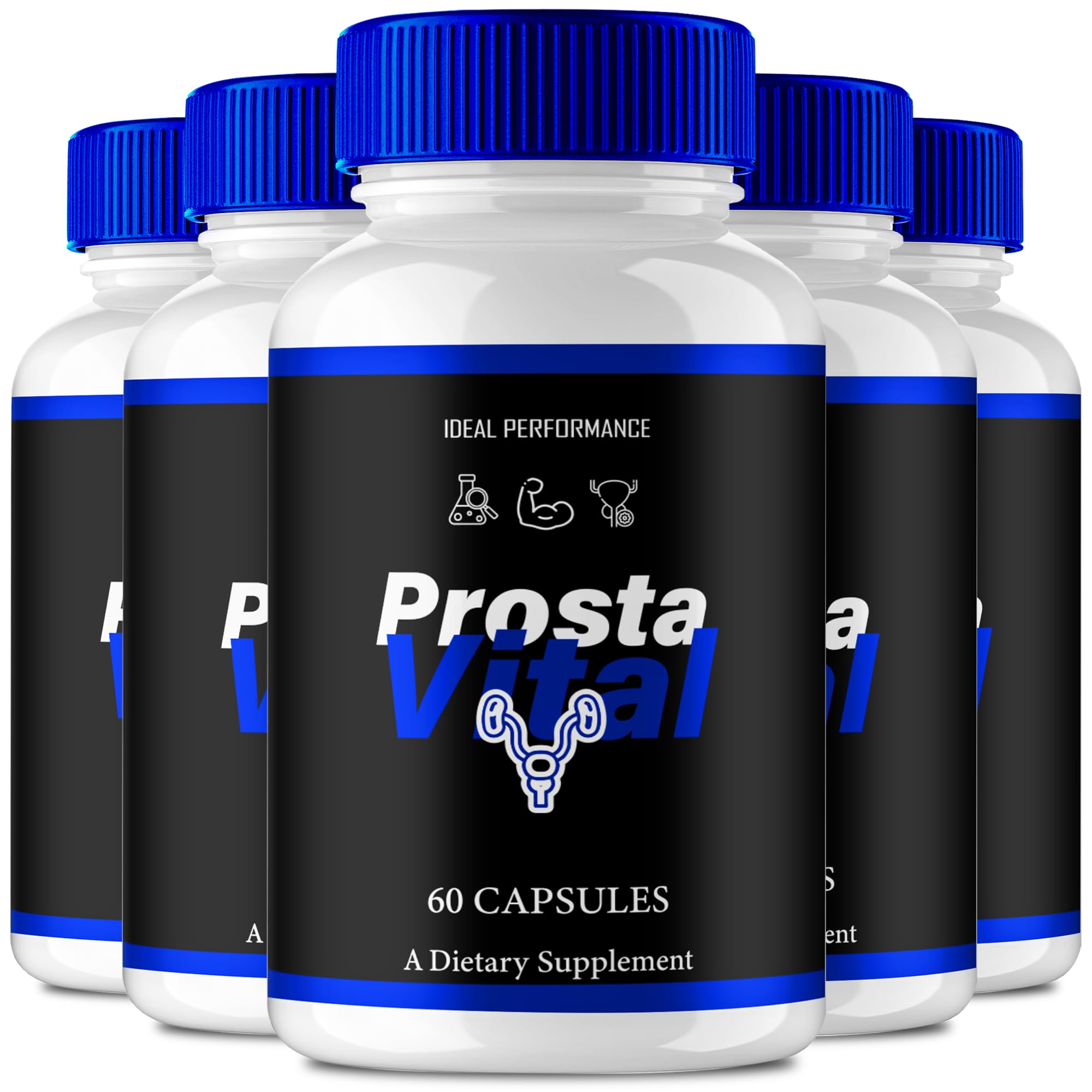 ProstaVital for Men, Prosta Vital Capsules, Prosta Vital for Men Supplement Pills - Maximum Strength for Daily Wellness & Comfort, All Natural ProstaVital Health & Wellness Reviews (5 Pack)