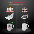 A-SUB Sublimation Paper 8.5x11 Inch 110 Sheets 125g